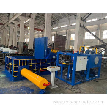 Scrap Metal Baler For Recycling Steel Aluminum Iron